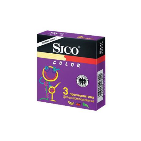 Презервативы Sico Color 3 шт.
