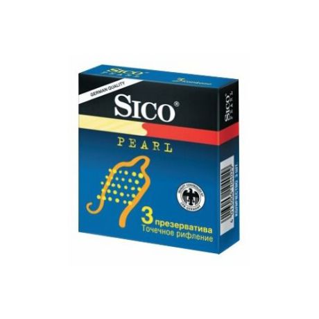 Презервативы Sico Pearl 3 шт.