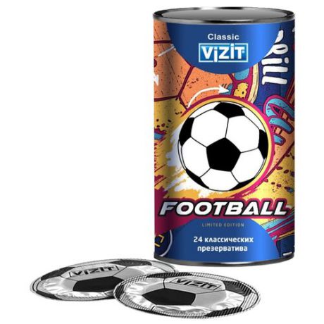 Презервативы Vizit Football 24 шт.