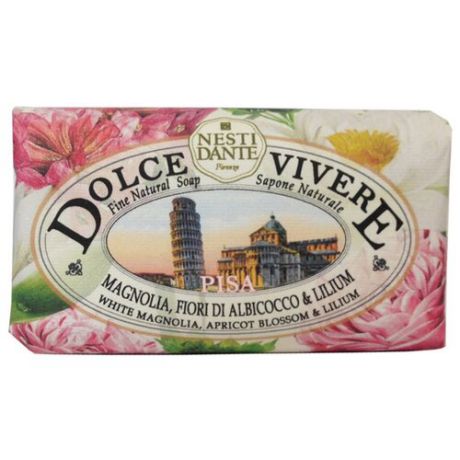 Мыло кусковое Nesti Dante Dolce Vivere Pisa, 250 г