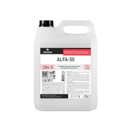 Pro-Brite концентрат универсальный пенный моющий Alfa-50 5 л