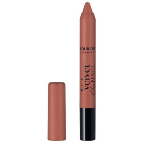 Bourjois Помада для губ Velvet The Pencil матовая, оттенок 02 Beige à Croquer