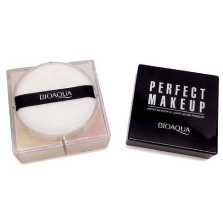 BioAqua Пудра-шиммер для лица Perfect Make Up 02 натуральные цвета