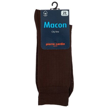 Носки City line. Macon Pierre Cardin, 43-44 размер, коричневый