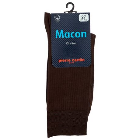 Носки City line. Macon Pierre Cardin, 41-42 размер, коричневый