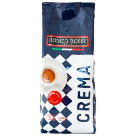 Кофе в зернах Romeo Rossi Espresso Crema, арабика/робуста, 1 кг