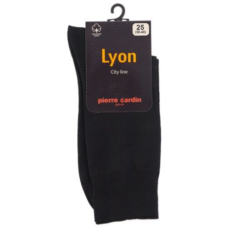 Носки City Line. Lyon Pierre Cardin, 39-40 размер, черный