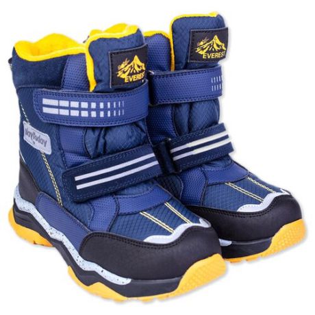 Ботинки playToday размер 29, темно-синий/желтый