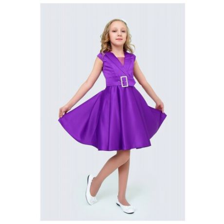 Платье Ladetto размер 40, темно-фиолетовый