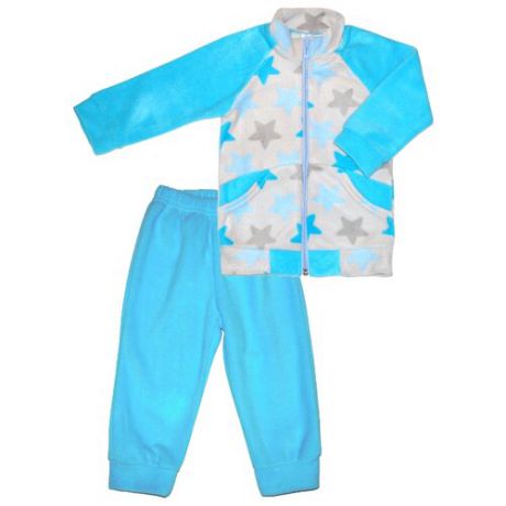 Комплект одежды ДО (Детская одежда) размер 86, бирюзовый