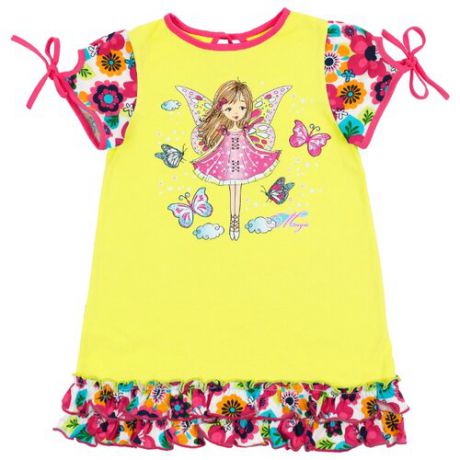 Платье ДО (Детская одежда) размер 104, желтый