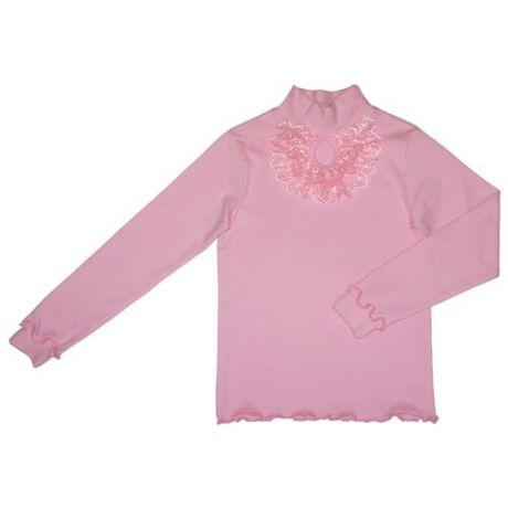 Водолазка ДО (Детская одежда) размер 128, розовый
