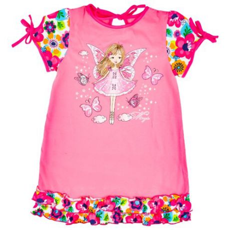 Платье ДО (Детская одежда) размер 110, темно-розовый