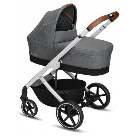 Универсальная коляска Cybex Balios S (2 в 1), с дождевиком denim manhattan grey