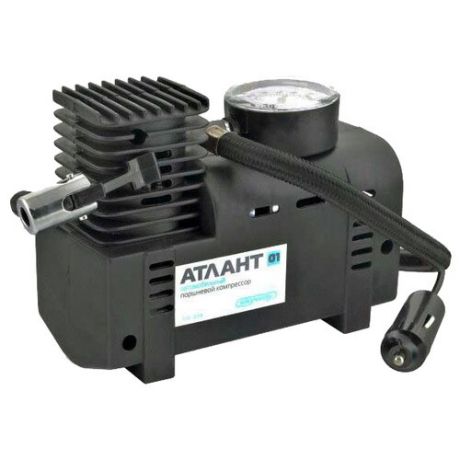 Автомобильный компрессор skyway Атлант-01 черный