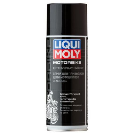Автомобильная смазка LIQUI MOLY Motorbike Kettenspray Enduro 0.4 л