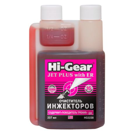 Hi-Gear HG3238 Очиститель инжекторов и системы питания бензиновых двигателей с ER 0.237 л