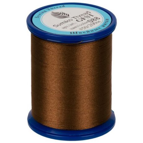 Sumiko Thread Швейная нить (GFST), 088 коричневый 200 м