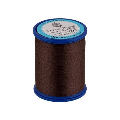 Sumiko Thread Швейная нить (GFST), 095 коричневый 200 м