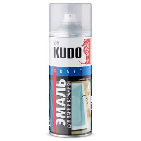 Эмаль KUDO для реставрации ванн и керамики белый 520 мл