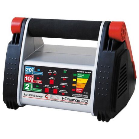 Зарядное устройство Quattro Elementi i-Charge 20 (771-169) черный/серый/красный
