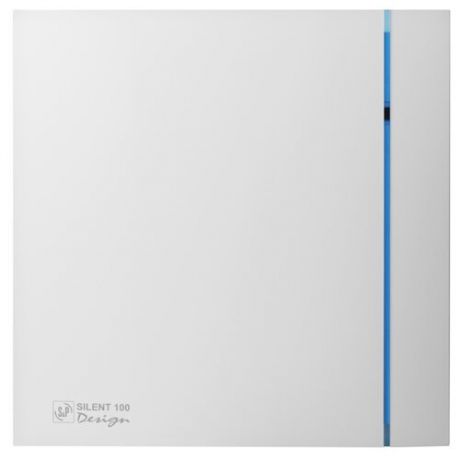 Вытяжной вентилятор Soler & Palau SILENT-100 CHZ DESIGN, белый 8 Вт