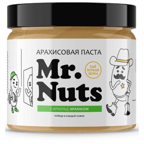 Mr. Nuts Арахисовая паста Joy с кусочками арахиса, 300 г