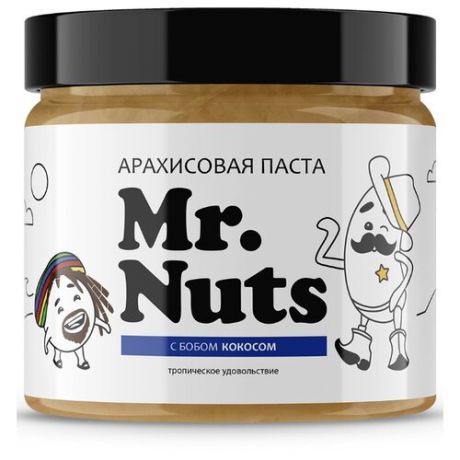 Mr. Nuts Арахисовая паста Joy с кокосом, 300 г