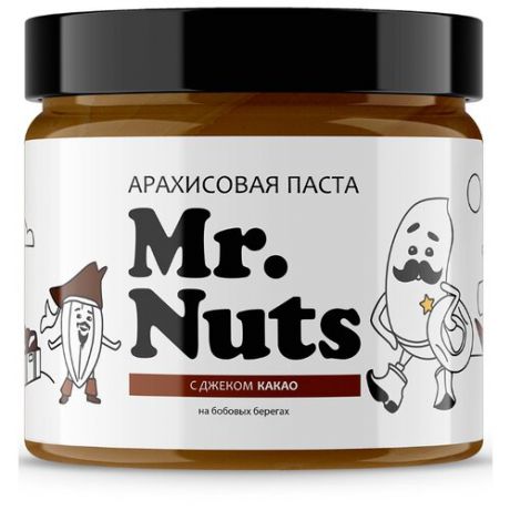 Mr. Nuts Арахисовая паста Joy с какао и кокосовой стружкой, 300 г
