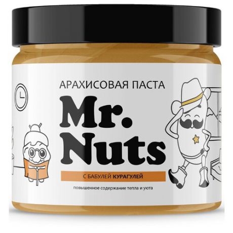 Mr. Nuts Арахисовая паста Joy c курагой, 300 г