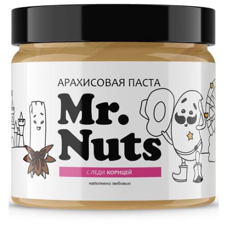 Mr. Nuts Арахисовая паста Joy c корицей, 300 г