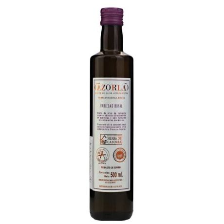 Cazorla Масло оливковое Royal Extra Virgin, стеклянная бутылка 0.5 л
