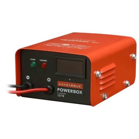 Зарядное устройство Kvazarrus PowerBox 12/10 красный/черный