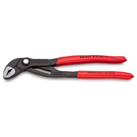 Сантехнические клещи Knipex KN-8701250 250 мм красный