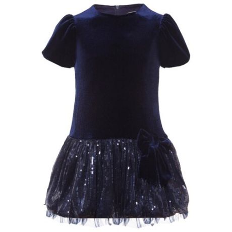Платье Смена размер 104/56, темно-синий