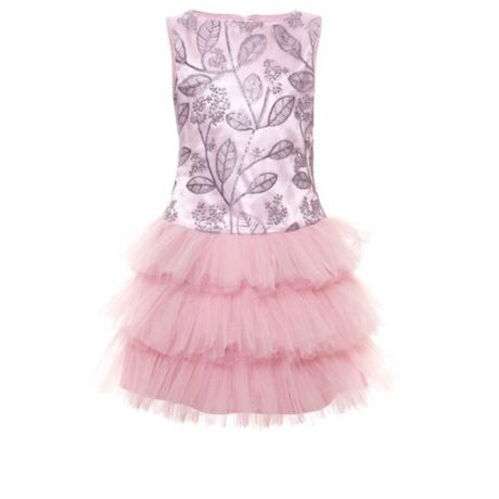 Платье Смена размер 128/64, розовый