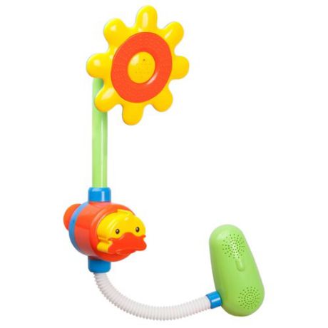 Игрушка для ванной Жирафики Цветок (939583) желтый/зеленый/оранжевый