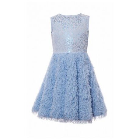 Платье Смена размер 128/64, голубой