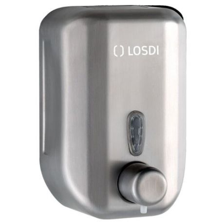Дозатор для жидкого мыла LOSDI CJ-1008 стальной матовый