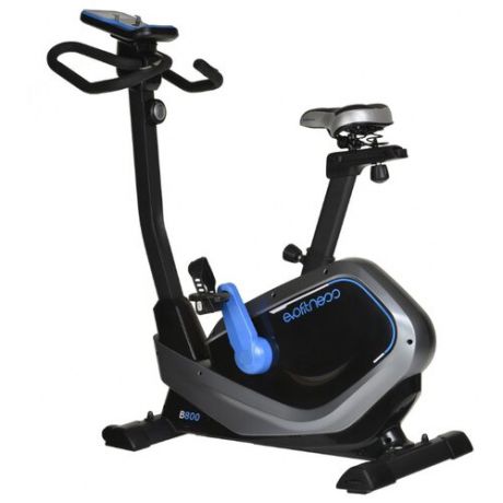 Вертикальный велотренажер Evo Fitness Yuto II B800 черный/синий
