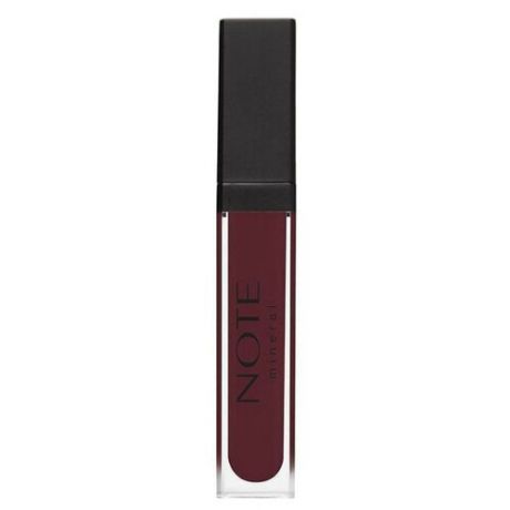 Note Блеск для губ Mineral Lipgloss, 06 blackberry