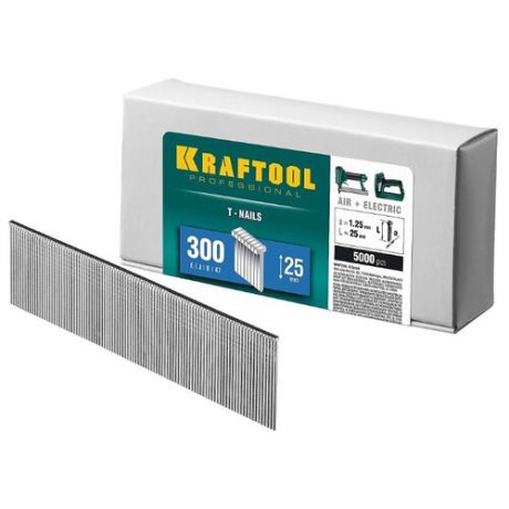 Гвозди Kraftool 31785-25 для пистолета, 25 мм