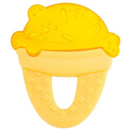Прорезыватель Chicco Fresh Relax желтое мороженое