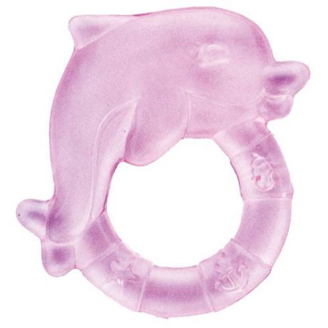 Прорезыватель Canpol Babies Дельфин 2/221 розовый