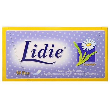 Lidie прокладки ежедневные Deo daily 50 шт.