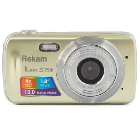 Фотоаппарат Rekam iLook S750i золотой