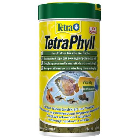Сухой корм Tetra TetraPhyll Flakes для рыб 250 мл
