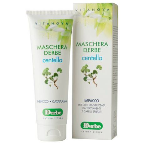 Derbe Maschera Derbe Маска для волос с центеллой для сухих, секущихся волос, склонных к ломкости, 125 мл