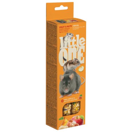 Лакомство для грызунов Little One Sticks Fruit & Nuts