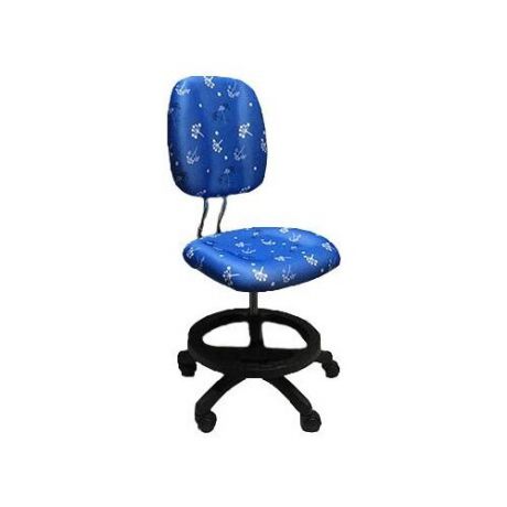 Компьютерное кресло Libao LB-C17 детское, обивка: текстиль, цвет: круги синий